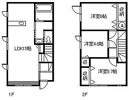 TWinHouse（豊岡二戸借家） 左