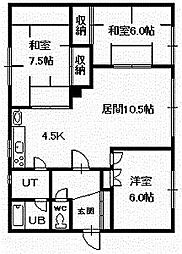 豊岡11-8借家 B-2