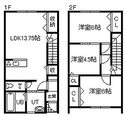豊岡7-2B（仮） D