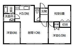 東旭川南1-1平屋