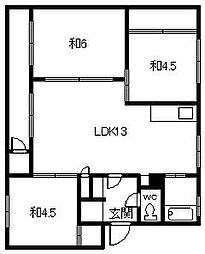 ヴィラナリ―旭川B棟 401