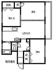 ヴィラナリ―旭川C棟 204