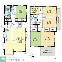 相模原市中央区由野台２丁目の一戸建て
