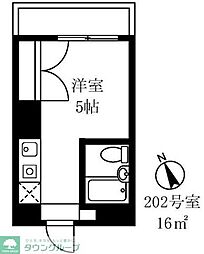 向後マンション大倉山 202