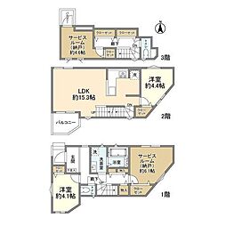 北区堀船３丁目の一戸建て