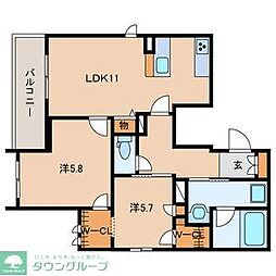 シャーメゾン南大塚 201