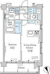 パークアクシス駒込ＨＩＬＬＴＯＰ 408