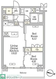 ミレーネ滝野川 302