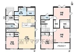 鳥栖市布津原町2期　1号棟　新築戸建