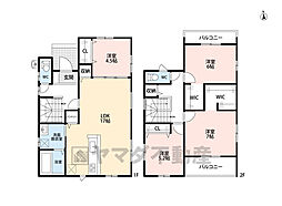 鳥栖市布津原町2期　2号棟　新築戸建