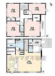 筑紫野市筑紫駅前通2期　2号棟　新築戸建