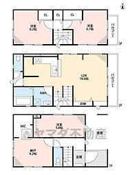 春日市大谷1期　1号棟　新築戸建