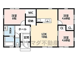 鳥栖市平田町　築後未入居戸建
