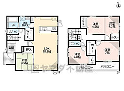 筑紫野市上古賀3丁目1期 新築戸建