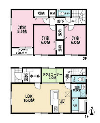 南区長住第八 2号棟 新築戸建