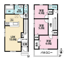 南区長住第八 3号棟 新築戸建