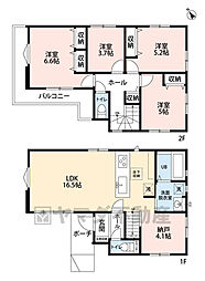 博多区浦田1期 1号棟 新築戸建