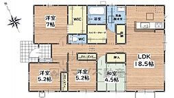 朝倉郡筑前町下高場3期　2号棟　新築戸建