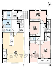 南区長住1丁目2期 1号棟 新築戸建