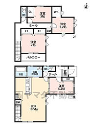 鳥栖市鎗田町3期　1号棟　新築戸建