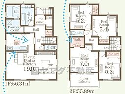 小郡市大板井　1号棟　新築戸建