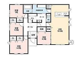 筑前町大字中牟田6期　1号棟　新築戸建