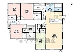 鳥栖市神辺町1期　新築戸建