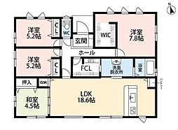 鳥栖市萱方町3期　新築戸建