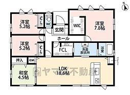 鳥栖市萱方町3期　新築戸建