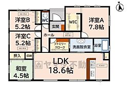 鳥栖市萱方町3期　新築戸建