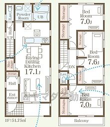南区警弥郷第四　2号棟　新築戸建