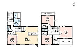 筑紫野市桜台1丁目2期 新築戸建
