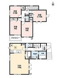 筑紫野市二日市北6丁目1期 2号棟 新築戸建