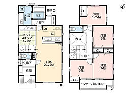 那珂川市片縄西4丁目 1号棟 新築戸建