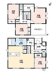 小郡市大崎2期 2号棟 新築戸建