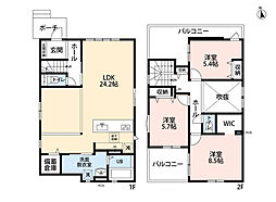南区屋形原2期　1号棟　新築戸建