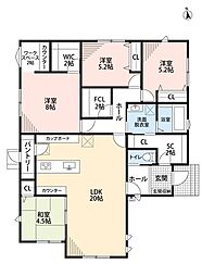 小郡市福童 3号地 新築戸建