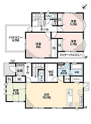 那珂川市山田II 2号棟 新築戸建