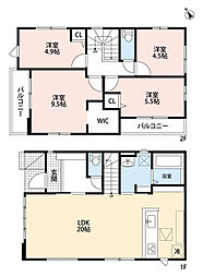 南区的場1期 1号棟 新築戸建