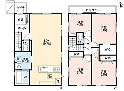 筑紫野市二日市北4期 1号棟 新築戸建