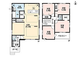 筑紫野市二日市南1期 2号棟 新築戸建