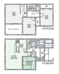 リーブルガーデン北区鶴羽田第6　1号棟