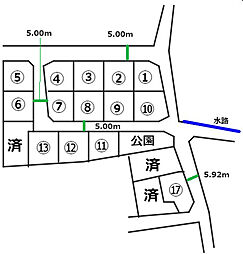 シャルムプレイス北区梶尾町（全17区画）号地