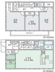 リーブルガーデン北区清水東町第二　1号棟