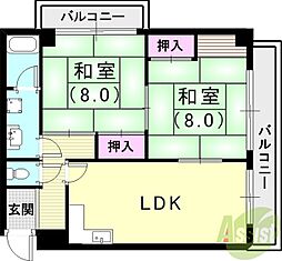 惣町サンハイツ2号棟