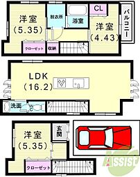 垂水区清水が丘戸建