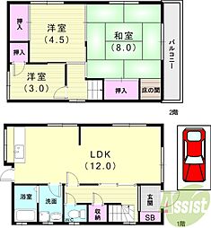 東垂水3丁目貸家