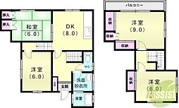 塩屋町8丁目貸家