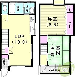 西舞子2丁目貸家