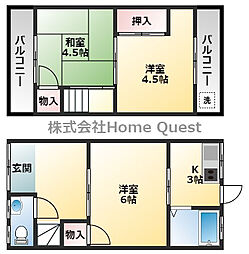 安堂町連棟貸家